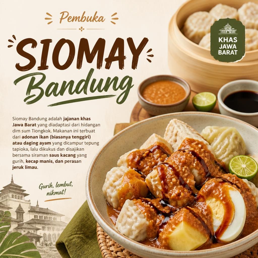 Siomay Bandung dari kategori pembuka Gopek House